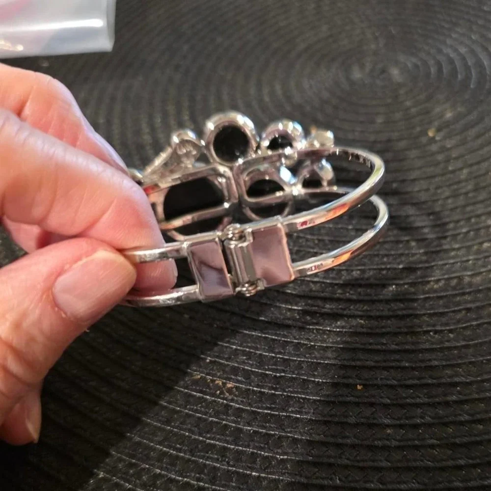 Established Jewelry silver blue